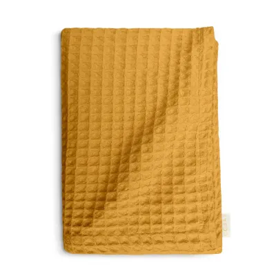 Полотенце вафельное COSAS Curcuma Greek Waffle 25x50 см Золотистый