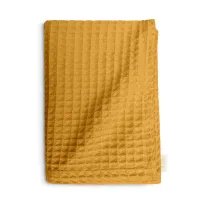 Полотенце вафельное COSAS Curcuma Greek Waffle 115x100 см Золотистый Полотенце вафельное COSAS Curcuma Greek Waffle 115x100 см Золотистый