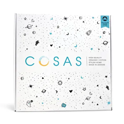 Рушник вафельний COSAS Ruby Greek Waffle 115x100 см Бордовий