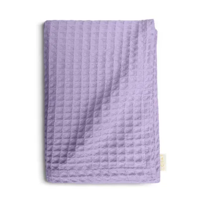 Рушник вафельний COSAS Lavander Greek Waffle 115x180 см Лавандовий