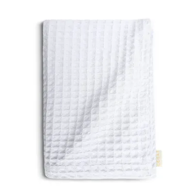 Рушник вафельний COSAS Snow Greek Waffle 115x200 см Білий