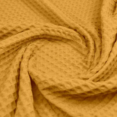 Полотенце вафельное COSAS Curcuma Greek Waffle 45x90 см Золотистый