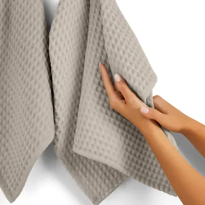 Рушник вафельний COSAS Bronze Greek Waffle 55x100 см Пісочний Рушник вафельний COSAS Bronze Greek Waffle 55x100 см Пісочний