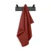 Рушник вафельний COSAS Ruby Greek Waffle 75x150 см Бордовий