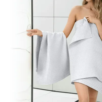 Рушник вафельний COSAS Snow Greek Waffle 75x75 см Білий Рушник вафельний COSAS Snow Greek Waffle 75x75 см Білий