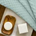 Рушник вафельний COSAS Pistachio Greek Waffle 75x75 см Фісташковий