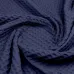 Плед покривало вафельне COSAS Denim Greek Waffle 75x95 см Темно-синій