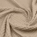 Плед покривало вафельне COSAS Beige Greek Waffle 75x95 см Бежевий