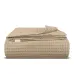 Плед покривало вафельне COSAS Beige Greek Waffle 75x95 см Бежевий