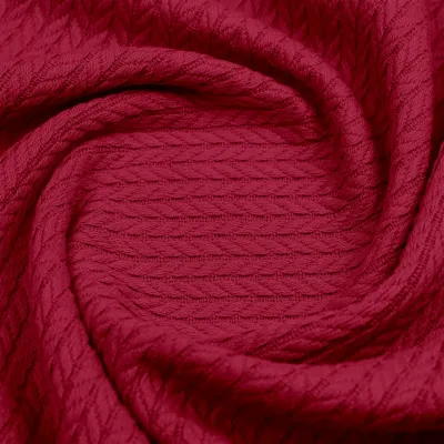 Плед покривало косичка COSAS Merlot Knitted Braid 110х140 см Червоний Плед покривало косичка COSAS Merlot Knitted Braid 110х140 см Червоний