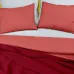 Плед покривало косичка COSAS Merlot Knitted Braid 240х260 см Червоний