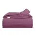 Плед покривало COSAS Ruby Waffle Weave 75x95 см Марсала