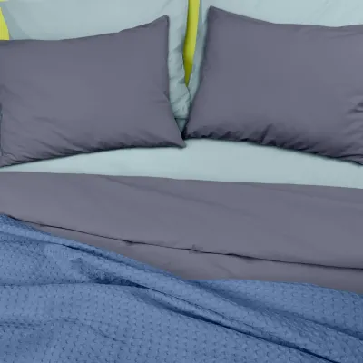 Плед покривало COSAS Cloud Waffle Weave 75x95 см Блакитний Плед покривало COSAS Cloud Waffle Weave 75x95 см Блакитний