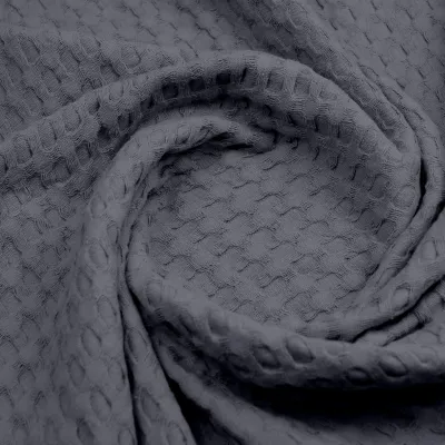 Плед покривало COSAS Stormy Waffle Weave 75x95 см Антрацит