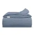 Плед покривало COSAS Nightfall Waffle Weave 75x95 см Сірий