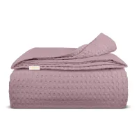 Плед покривало COSAS Aurora Waffle Weave 160х230 см Лавандовий Плед покривало COSAS Aurora Waffle Weave 160х230 см Лавандовий