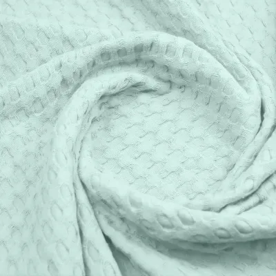 Плед покривало COSAS Mint Waffle Weave 230х240 М'ятний