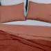 Плед покривало COSAS Сinnamon Waffle Weave 230х240 см Коричневий