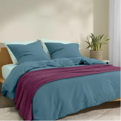 Плед покривало COSAS Ruby Waffle Weave 230х240 см Марсала Плед покривало COSAS Ruby Waffle Weave 230х240 см Марсала