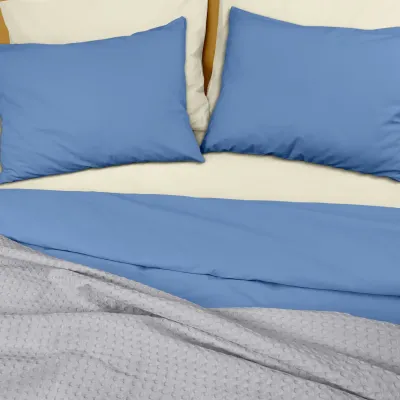 Плед покривало COSAS Silver Waffle Weave 230х240 см Сірий