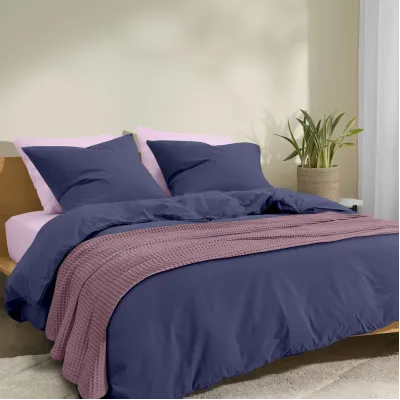 Плед покривало COSAS Aurora Waffle Weave 240х260 см Лавандовий