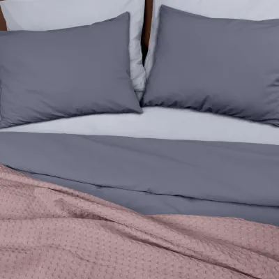 Плед покрывало COSAS Floral Waffle Weave 240х260 см Лиловый Плед покрывало COSAS Floral Waffle Weave 240х260 см Лиловый