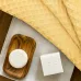 Полотенце вафельное COSAS Summer Greek Waffle 65x120 см Желтый