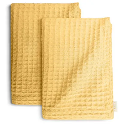 Вафельные полотенца COSAS Summer Greek Waffle Желтый 2 шт (55x90_21Summer75x130)