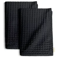 Вафельные полотенца COSAS Greek Waffle Черный 2 шт (55x90_00Black75x130) Вафельные полотенца COSAS Greek Waffle Черный 2 шт (55x90_00Black75x130)
