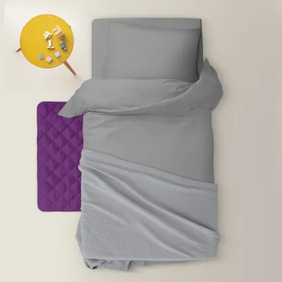 Плед покрывало COSAS Smoky Waffle Weave 110х140 см Серый