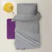 Плед покрывало COSAS Smoky Waffle Weave 110х140 см Серый