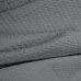 Плед покрывало COSAS Smoky Waffle Weave 110х140 см Серый