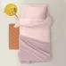 Плед покрывало COSAS Sakura Waffle Weave 110х140 см Розовый