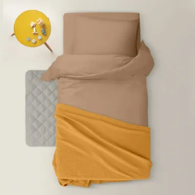 Плед покривало COSAS Curcuma Waffle Weave 110х140 см Гірчичний Плед покривало COSAS Curcuma Waffle Weave 110х140 см Гірчичний