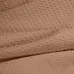 Плед покривало COSAS Copper Waffle Weave 200х220 см Бежевий