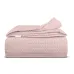 Плед покривало COSAS Sakura Waffle Weave 200х220 см Рожевий