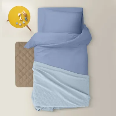 Плед покривало COSAS Wave Waffle 200х220 см Блакитний Плед покривало COSAS Wave Waffle 200х220 см Блакитний