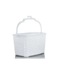 Кошик для зберігання Hobby 24x18x12.5 см Білий (081090-bl) Кошик для зберігання Hobby 24x18x12.5 см Білий (081090-bl)