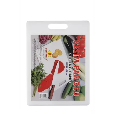 Доска разделочная Senyayla 38x28 см Белый (4496-bl)
