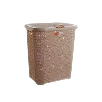 Кошик для білизни Senyayla 50 л Бежевий (4620-bj) Кошик для білизни Senyayla 50 л Бежевий (4620-bj)