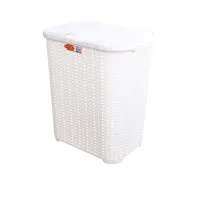 Корзина для белья Senyayla 50 л Белый (4620-bl)