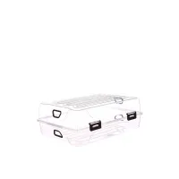 Бокс для хранения обуви Senyayla 38x27x13 см Прозрачный (5145)
