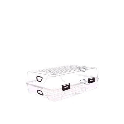 Бокс для хранения обуви Senyayla 38x27x13 см Прозрачный (5145)