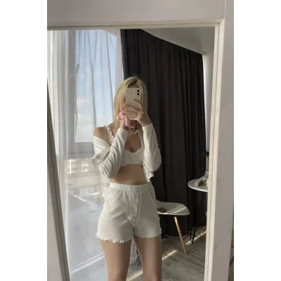 Піжама Perfect Female Молочний M (186Pj-35)