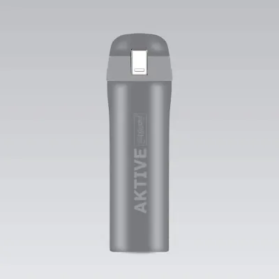 Термокухоль Maestro MR-1643-40C Active 400 мл Сірий (117584992)