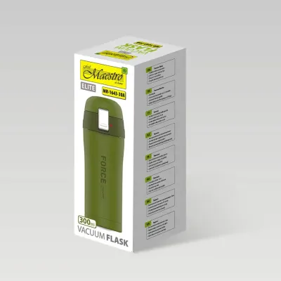 Термокухоль Maestro MR-1643-30A Force 300 мл Зелений (117585037) Термокухоль Maestro MR-1643-30A Force 300 мл Зелений (117585037)