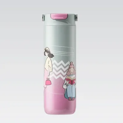 Термос Maestro Girls MR-1644-C 600 мл Бірюзовий (119188756)