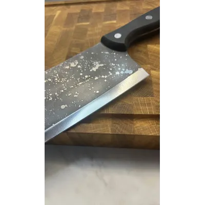 Кухонна сокира Gorillas BBQ Чумацький шлях 31 см Чорний (KN222) Кухонна сокира Gorillas BBQ Чумацький шлях 31 см Чорний (KN222)