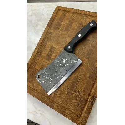 Кухонна сокира Gorillas BBQ Чумацький шлях 31 см Чорний (KN222) Кухонна сокира Gorillas BBQ Чумацький шлях 31 см Чорний (KN222)