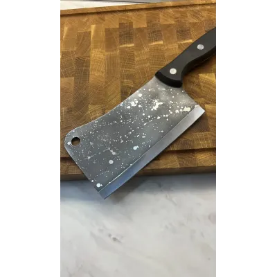 Кухонна сокира Gorillas BBQ Чумацький шлях 31 см Чорний (KN222) Кухонна сокира Gorillas BBQ Чумацький шлях 31 см Чорний (KN222)